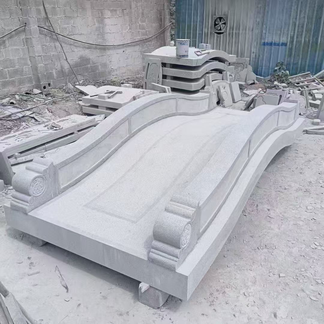 秦皇岛 芝麻灰花岗岩园林景观 小石桥