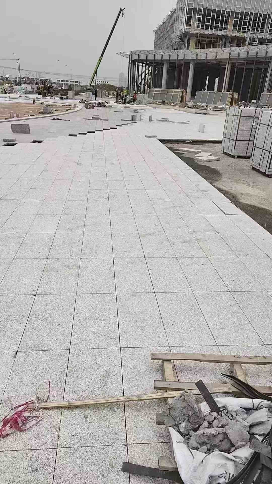 秦皇岛芝麻白地铺案例