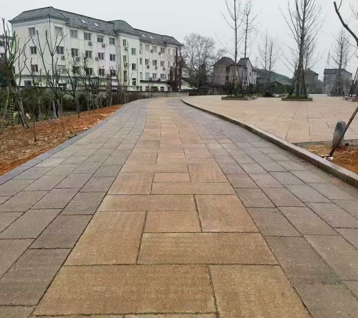 秦皇岛仿古石铺装效果