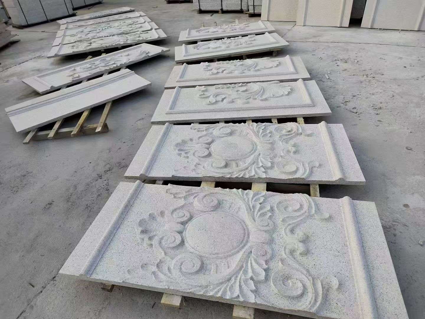 秦皇岛 芝麻白干挂雕花板