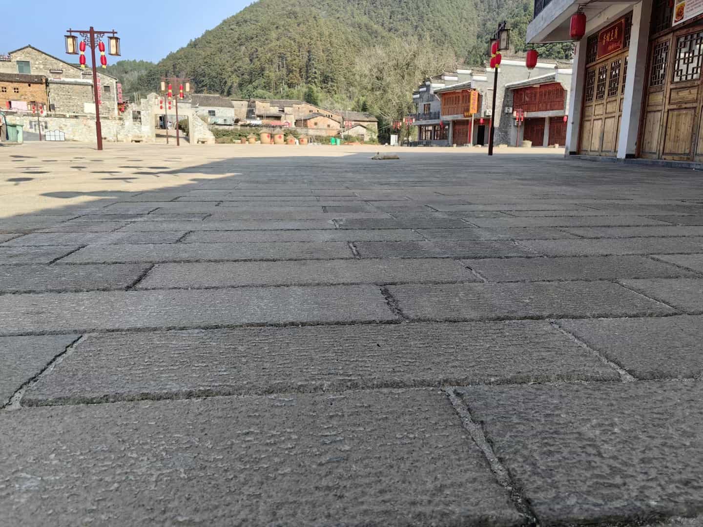 秦皇岛仿古石铺装效果