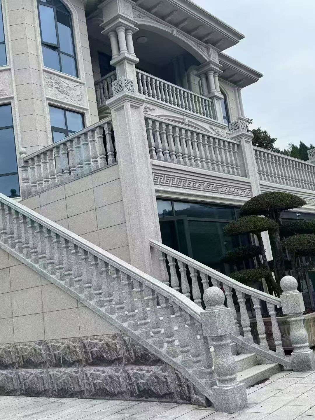 秦皇岛 芝麻白别墅，栏杆